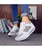White texture pattern rocker bottom shoe sneaker 03