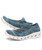 Men's blue texture pattern flyknit slip on shoe sneaker 06