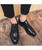 Men's black oxford patent leather dress shoe 02