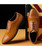 Men's brown retro brogue suede leather oxford dress shoe 15