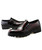 Men's red brogue patent leather slip on dress shoe 18