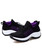 Women's black pattern double rocker bottom shoe sneaker 15