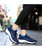 Women's navy pattern double rocker bottom shoe sneaker 09