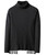 Men's black tassel stripe high neck long sleeve sweater 04