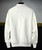 Men's white up down arrow print pull over sweatshirt 02