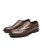Men's brown leather retro oxford dress shoe 08