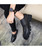 Black retro brogue leather derby dress shoe 07