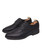 Black derby dress shoe in plain 08