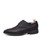 Black derby dress shoe in plain 09