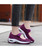 Women's purple hollow low cut velcro double rocker bottom sneaker 05