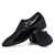 Black lace up from side leather oxford dress shoe 05