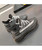 Women's black flyknit texture pattern shoe sneaker 10