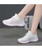 Women's pink stripe flyknit texture pattern shoe sneaker 03