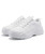 Women's white mesh vamp flyknit texture pattern shoe sneaker 09