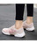 Pink canvas floral print shoe sneaker