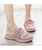 Pink flyknit mesh texture pattern shoe sneaker 03