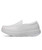 Women's white simple plan slip on rocker bottom shoe sneaker 14