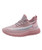 Women's pink mix color flyknit print shoe sneaker 01