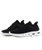 Women's black plain flyknit sock like fit shoe sneaker 10