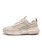 Women's beige simple plain mesh vamp shoe sneaker 09