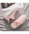 Women's pink mix color flyknit letter print shoe sneaker 07