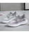 Grey rainbow color flyknit texture pattern shoe sneaker 05