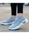 Grey flyknit texture pattern shoe sneaker in plain 04