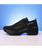 Women's black hollow cut double rocker bottom shoe sneaker 13