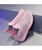 Women's pink texture pattern sock like slip on shoe sneaker 10