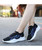 Women's black flame pattern print shoe sneaker 05