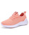 Women's pink number 55 print flyknit casual shoe sneaker 01