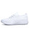 Women's white texture flyknit casual shoe sneaker 10