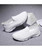 Women's white check texture casual slip on shoe sneaker 10