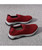 Women's red stripe texture casual slip on shoe sneaker 13