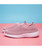 Women's pink casual flyknit plain slip on shoe sneaker 12