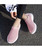 Women's pink casual flyknit plain slip on shoe sneaker 11