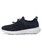 Women's navy drawstring lace flyknit texture shoe sneaker 12