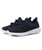 Women's navy drawstring lace flyknit texture shoe sneaker 11