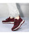 Women's red flyknit stripe sock like entry shoe sneaker 03