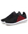 Men's black red weave check style shoe sneaker 14