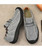 Men's grey join sewed style casual shoe sneaker 09