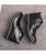 Men's black brogue derby dress shoe boot side zip 13