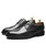 Men's grey crocodile skin pattern derby dress shoe 12