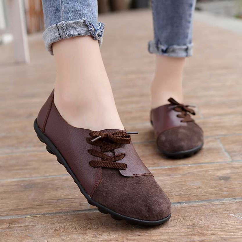 womens casual lace up shoes