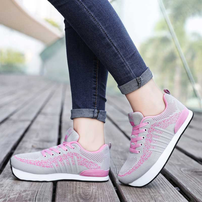 negative heel sneakers