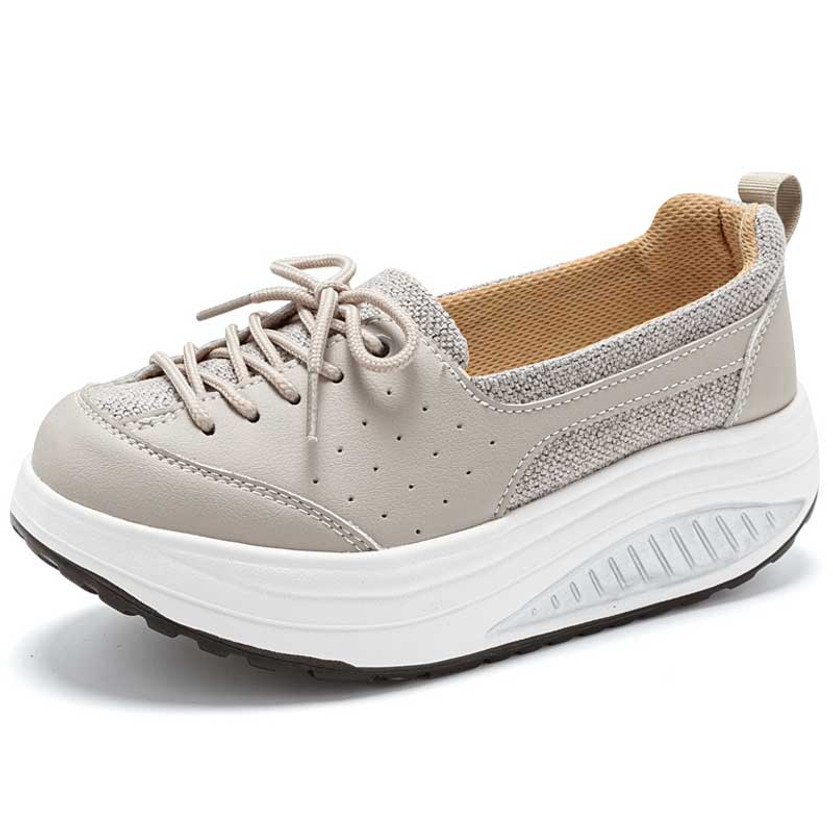 Women's grey retro canvas low cut lace rocker bottom shoe sneaker 01 Women's grey retro canvas low cut lace rocker bottom shoe sneaker 01