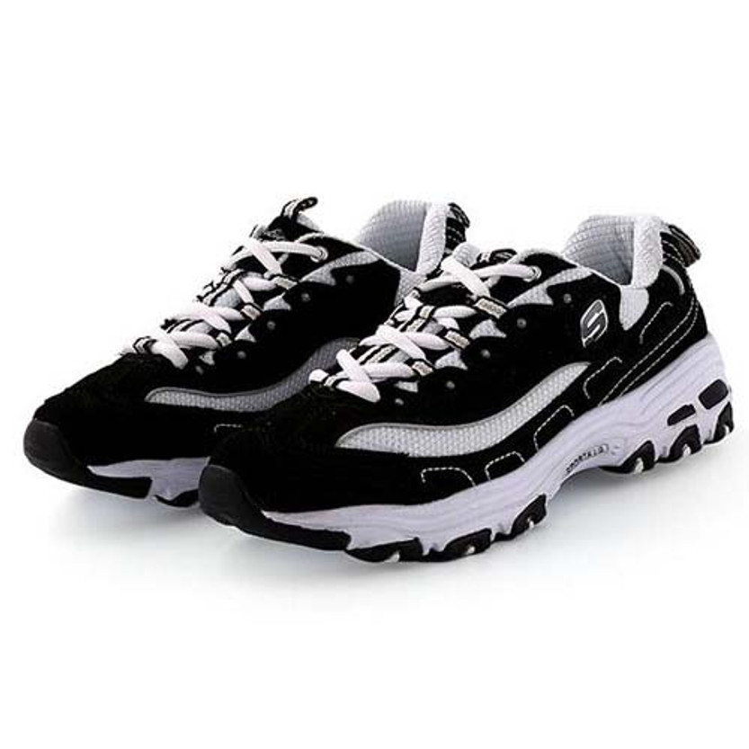 Black white S letter print running shoe sneaker | Womens shoes online ...