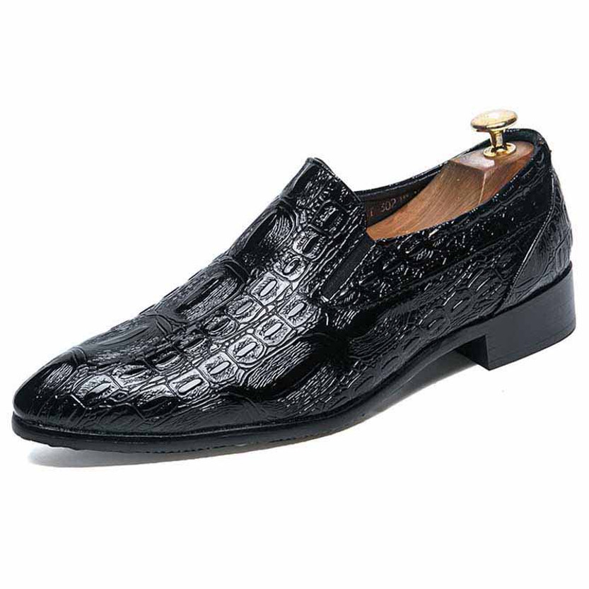 crocodile slip on shoes