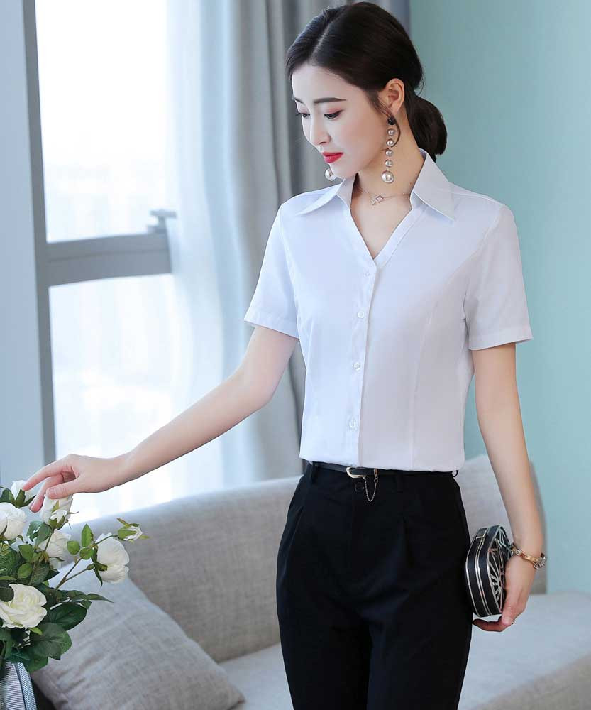 plain white long sleeve shirt womens