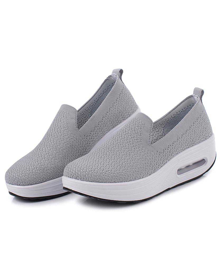 polka dot slip on sneakers